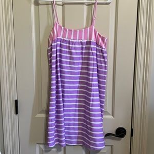 ASOS pink and purple dress